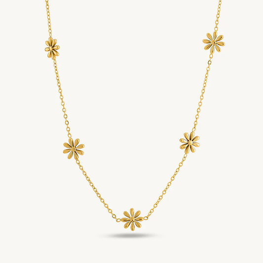 Daisy Flower Necklace